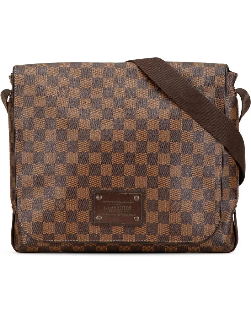 Louis Vuitton Hobo Bags 2011 Damier Ebene Brooklyn MM braun Braun