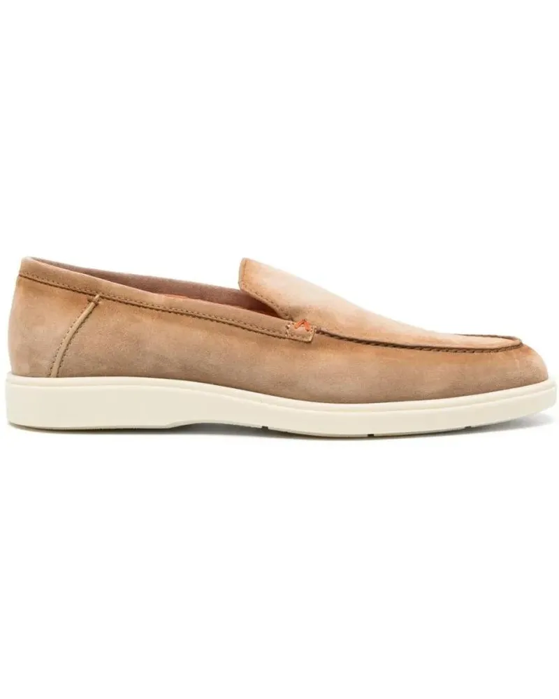 Santoni Loafer Botanist Moccasin braun Braun