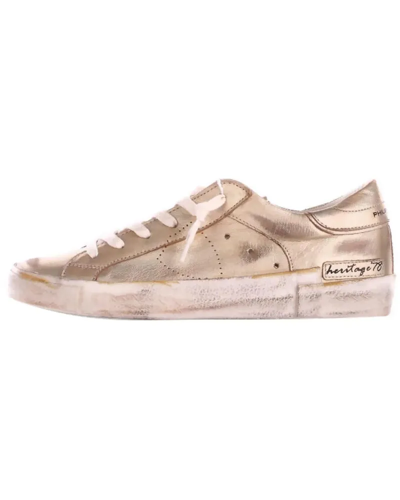 Philippe Model Low-Top Sneaker Sneakers Platinum silberfarben Silber