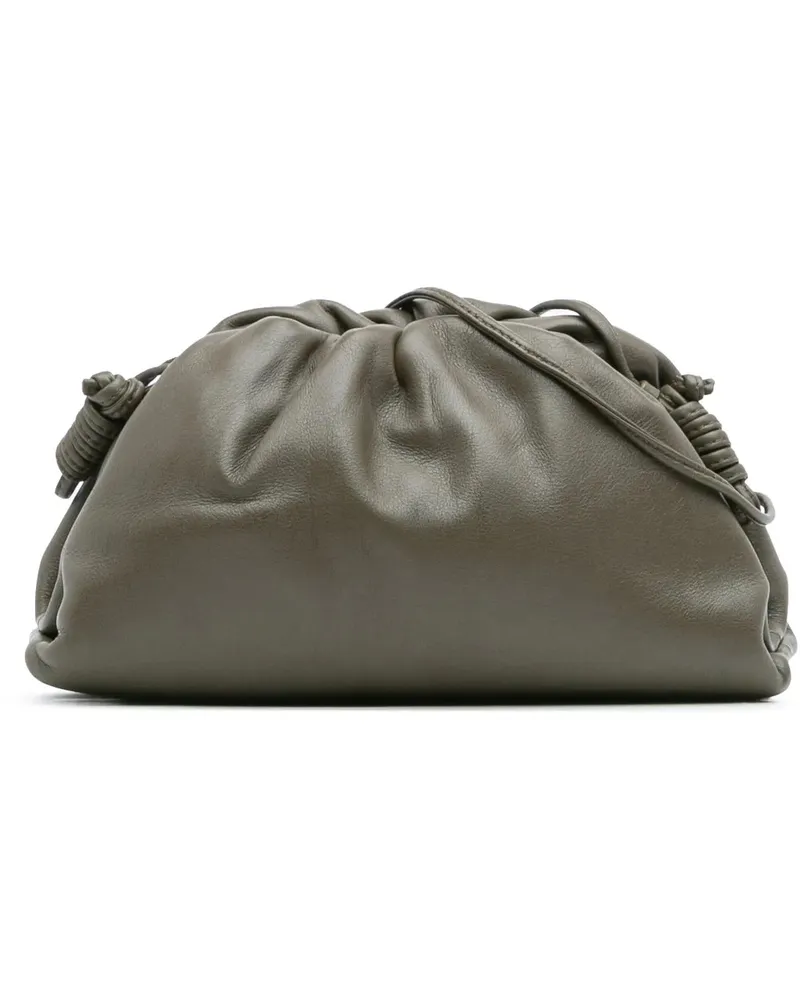 Bottega Veneta Hobo Bags Lambskin The Mini Pouch Crossbody braun Braun