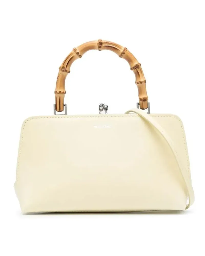 Jil Sander Shopper & Totes Goji Bamboo Mini Tote Bag beige Beige