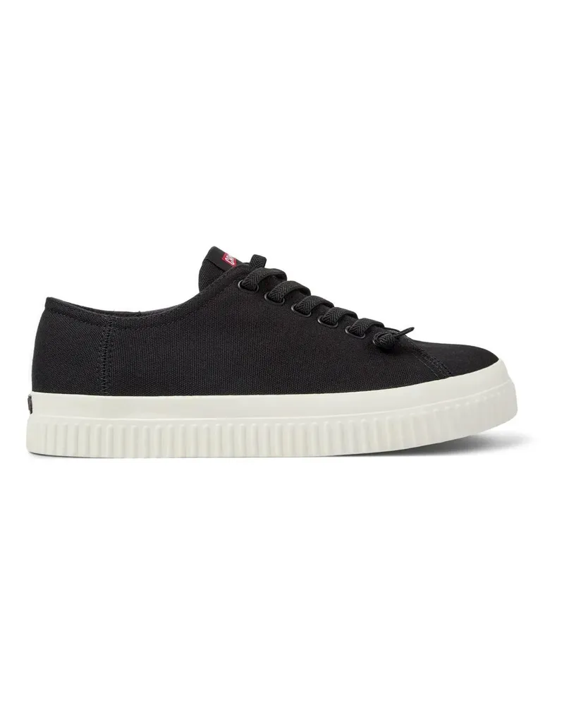 Camper Low-Top Sneaker Sneaker Peu Roda schwarz Schwarz