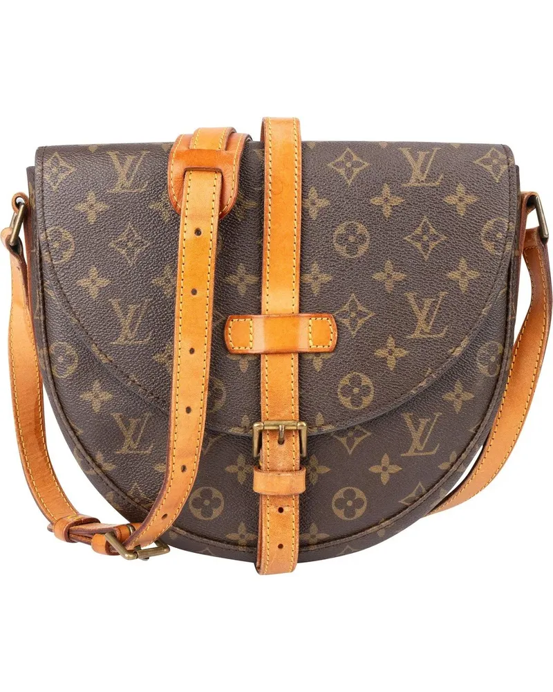 Louis Vuitton Crossbody Bags  Canvas Monogram Chantilly GM Crossbo braun Braun