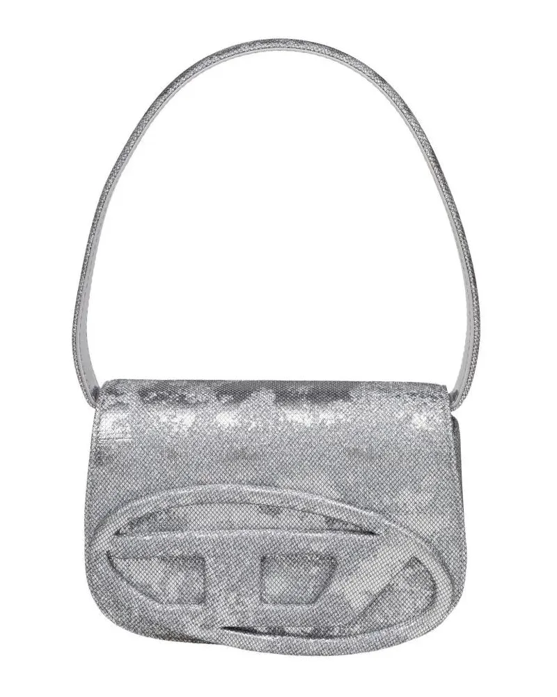 Diesel Hobo Bags 1Dr Shoulder Bag silberfarben 