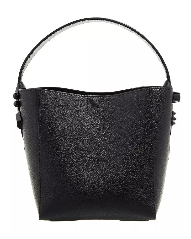 Christian Louboutin Beuteltasche Mini Cabachic Bucket Bag Schwarz