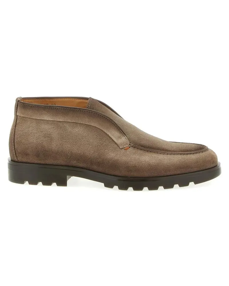 Santoni Stiefel 'Rock' Ankle Boots braun Braun