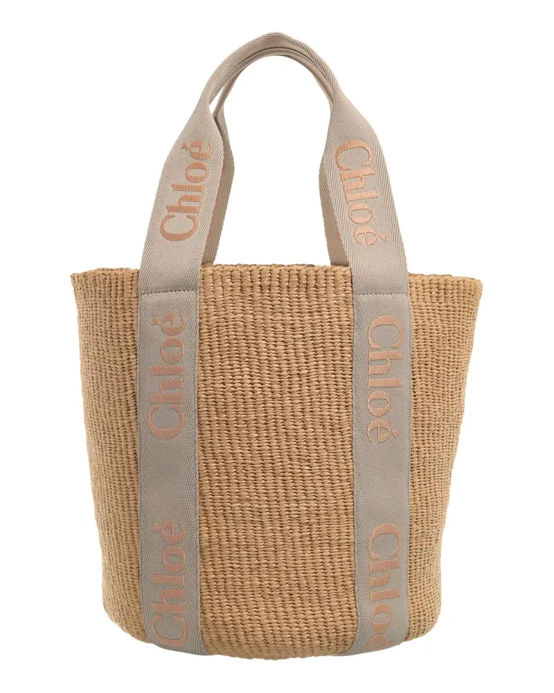Chloé Shopper Woody beige Beige
