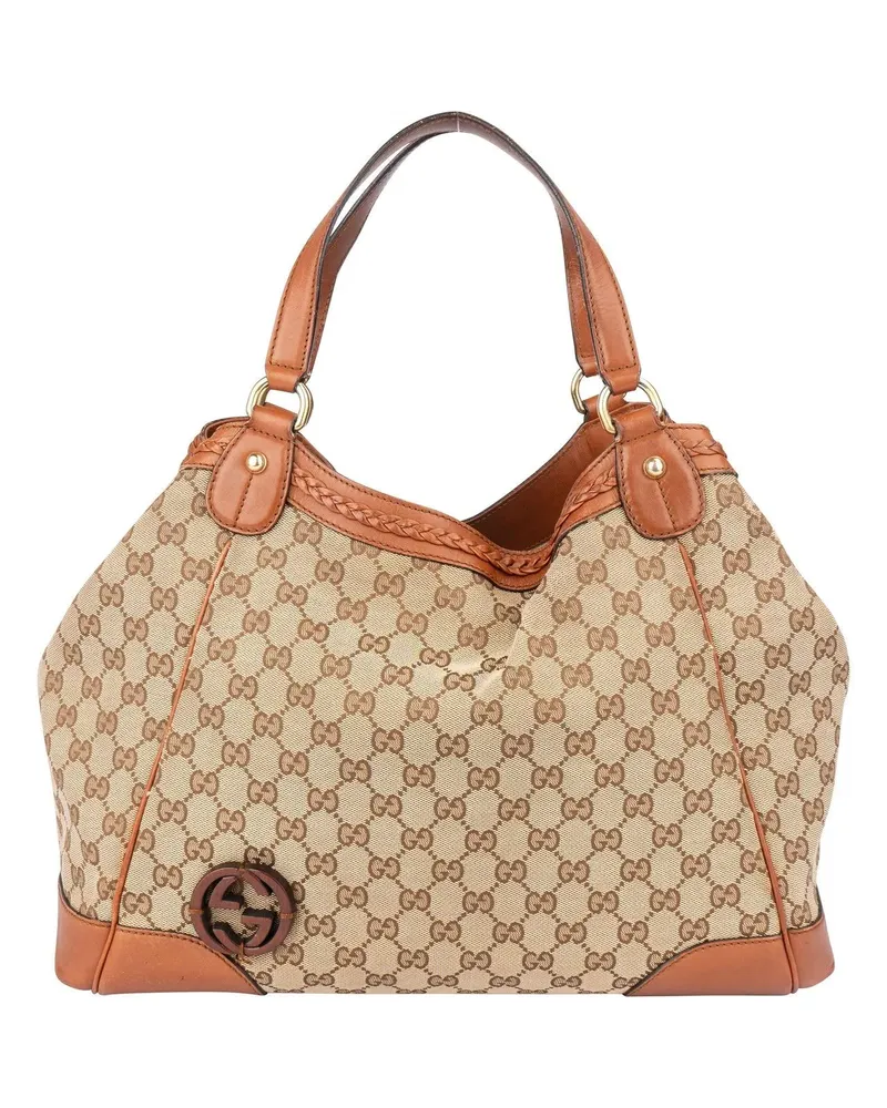 Gucci Crossbody Bags  GG Monogram Ribbon Handbag bunt Bunt