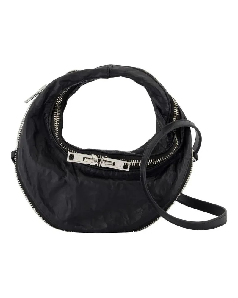 Alexander Wang Hobo Bags Twyst Mini Crossbody - Leather - Black schwarz Schwarz