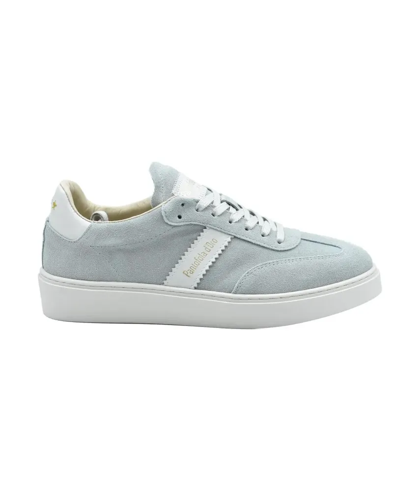 Pantofola d´Oro Low-Top Sneaker Gray And White Laced  Shoes grau Grau