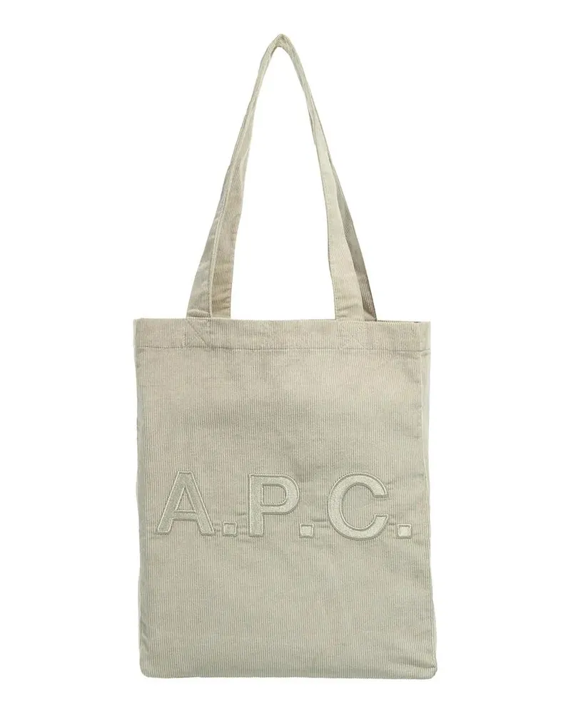 A.P.C. Shopper & Totes Tote Lou grün Grün