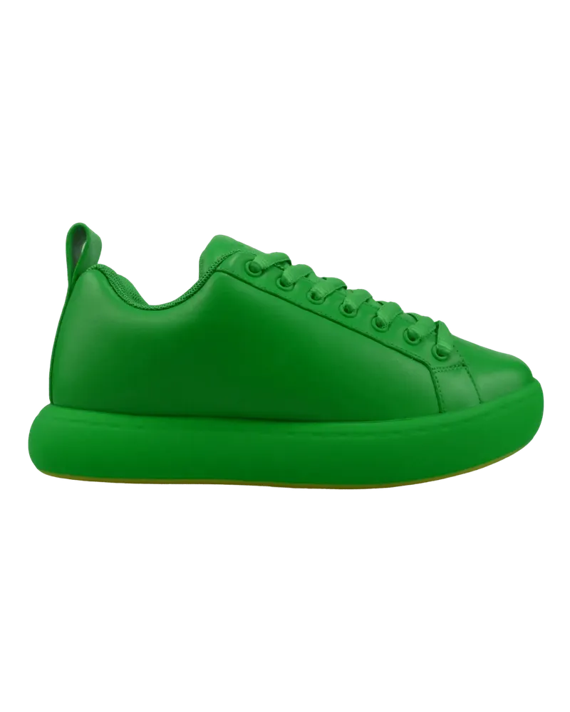Bottega Veneta Low-Top Sneaker Sneakers verde in pelle grün Grün