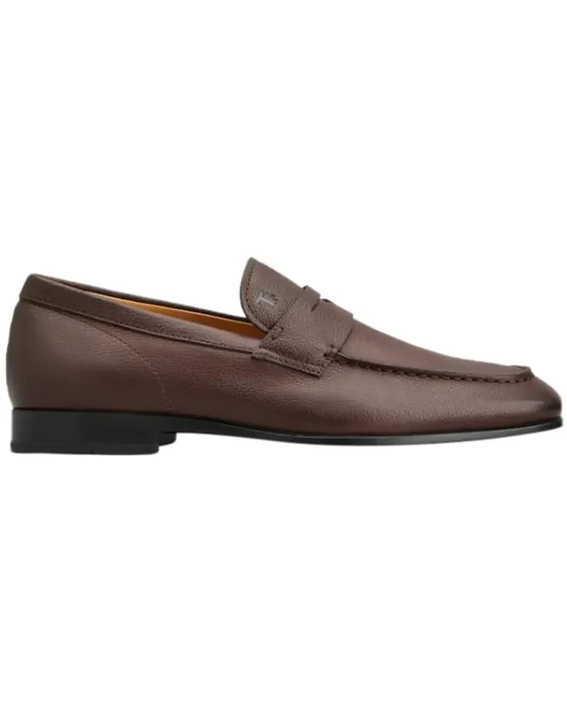 TOD'S Loafer Flat Shoes Castagna braun Braun
