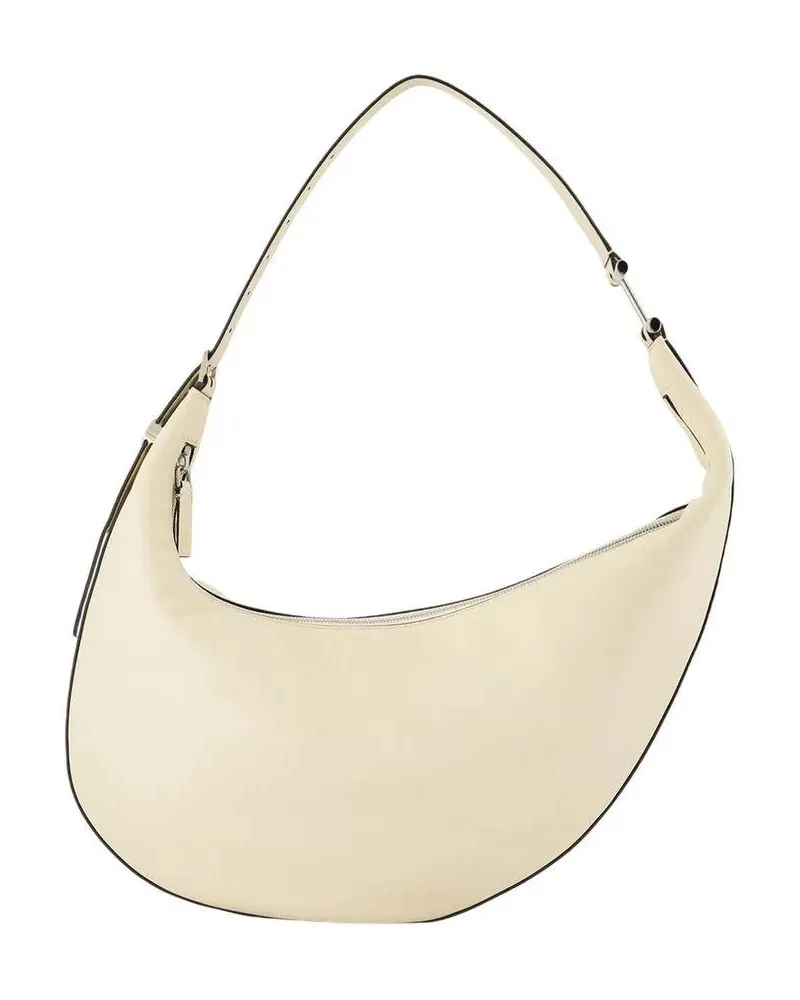 Marni Hobo Bags Small Shoulder Bag - Leather - White beige Beige
