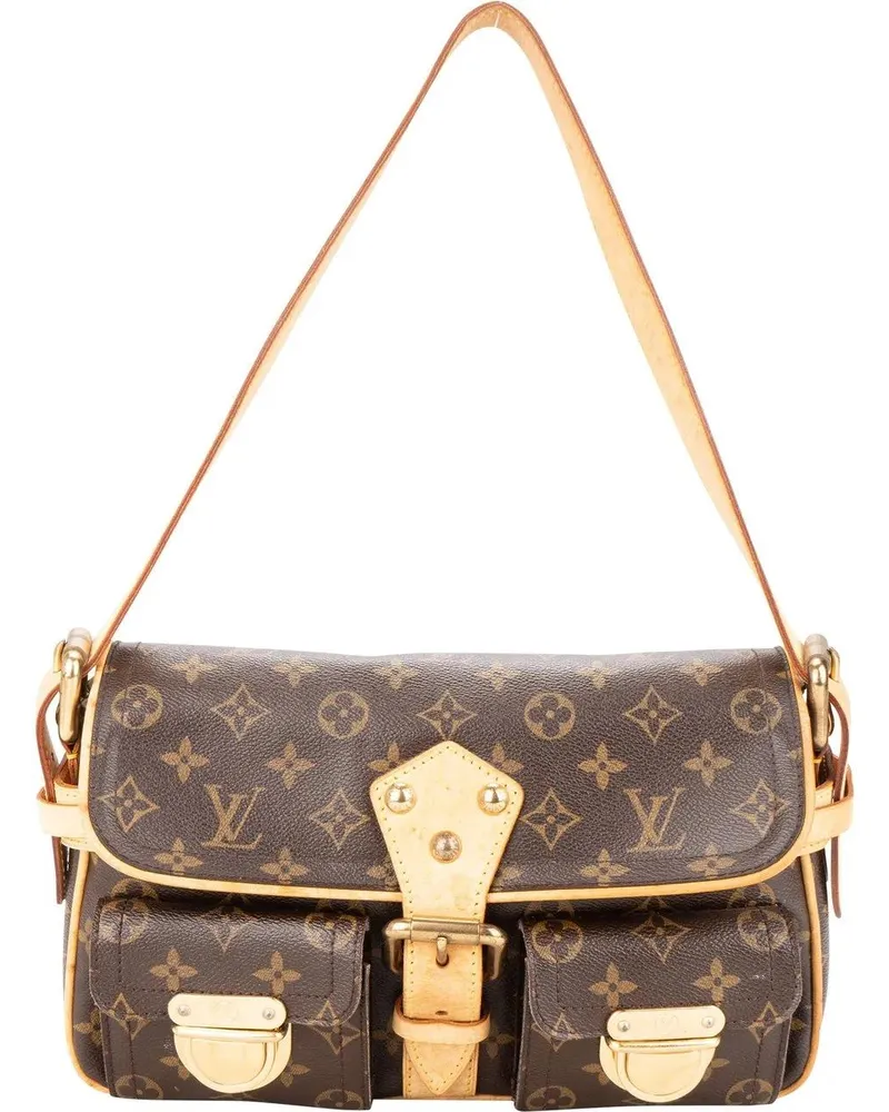 Louis Vuitton Crossbody Bags  Canvas Monogram Hudson PM Shoulder B bunt Bunt