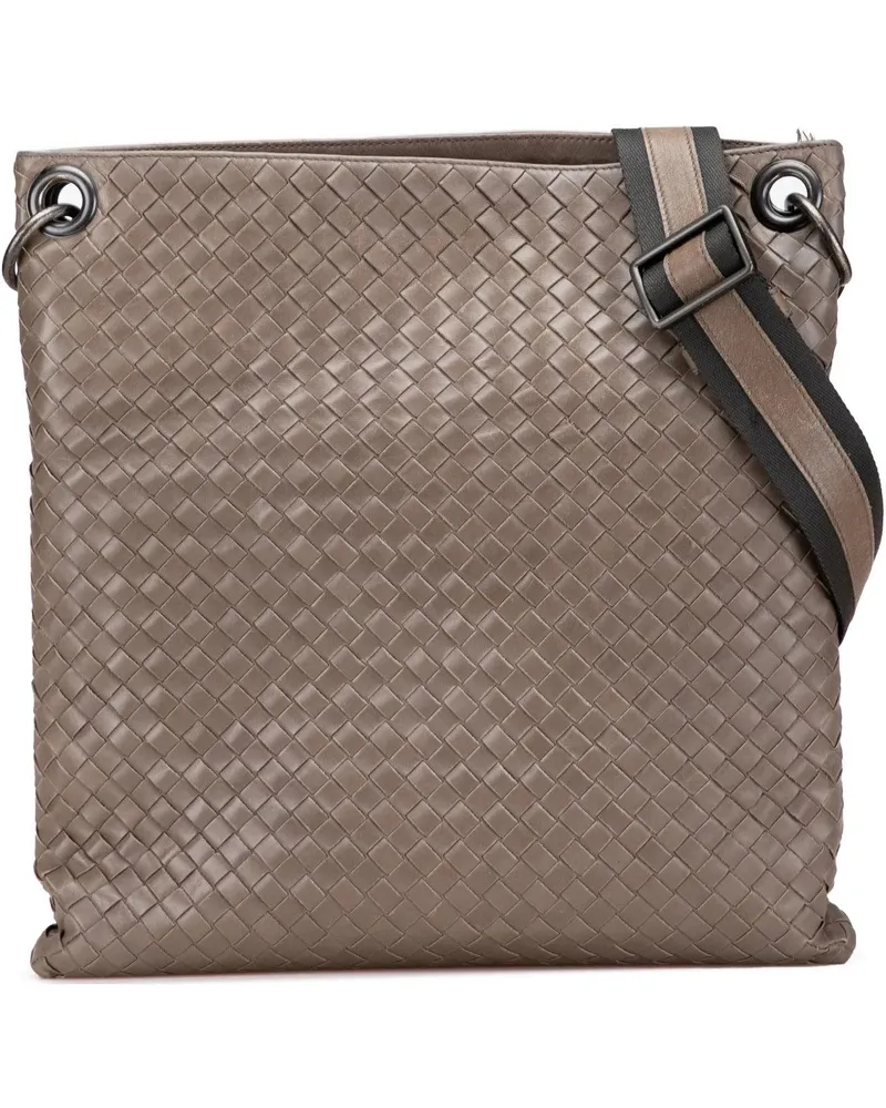 Bottega Veneta Hobo Bags Nappa Intrecciato VN Crossbody braun Braun