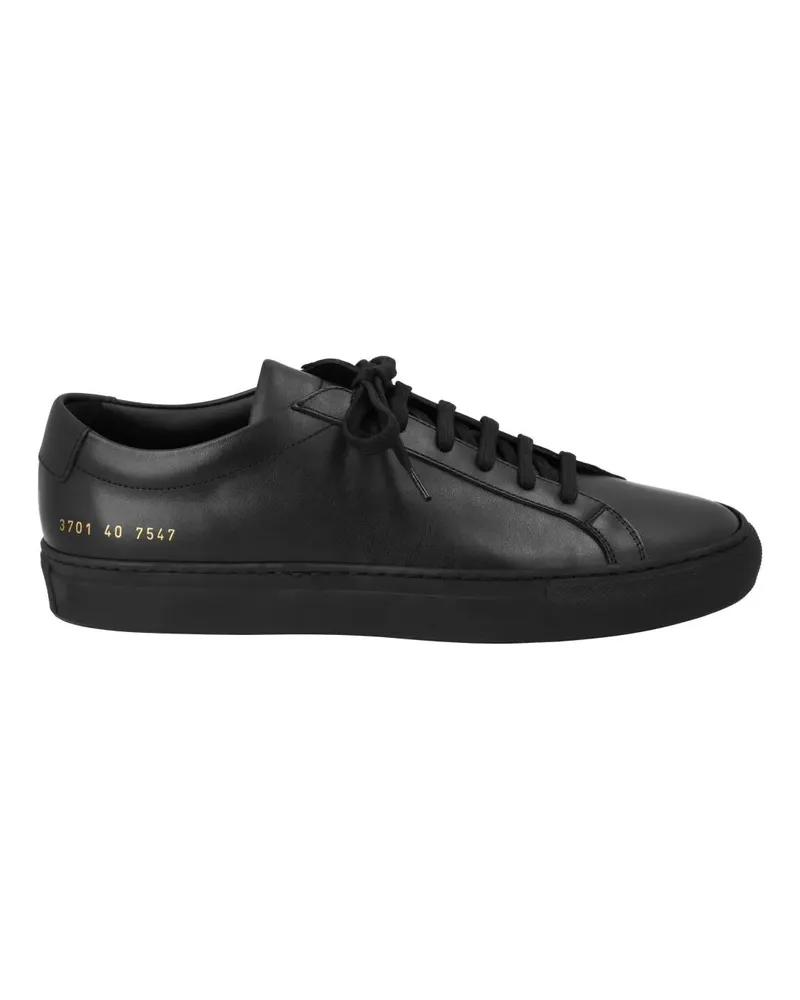Common Projects Low-Top Sneaker Achilles Sneakers schwarz Schwarz