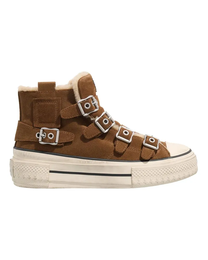 ash High-Top Sneaker Ranbowfur01 braun Braun