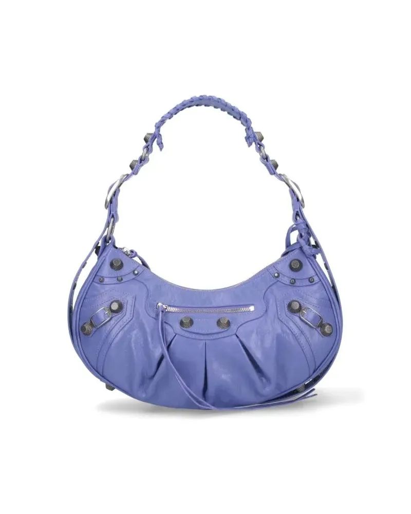Balenciaga Hobo Bags Small 'Le Cagole' Crossbody Bag – Purple lila Lila