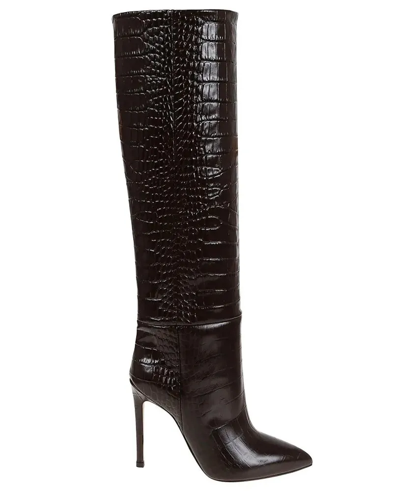 Paris Texas Stiefel Brown Leather Ankle Boots braun Braun