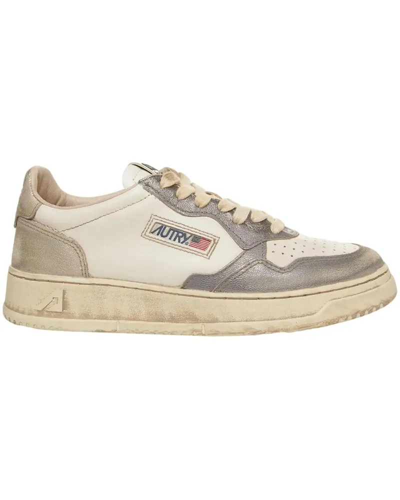 AUTRY Low-Top Sneaker Sneakers 'Sup Vint Low' weiß Weiß