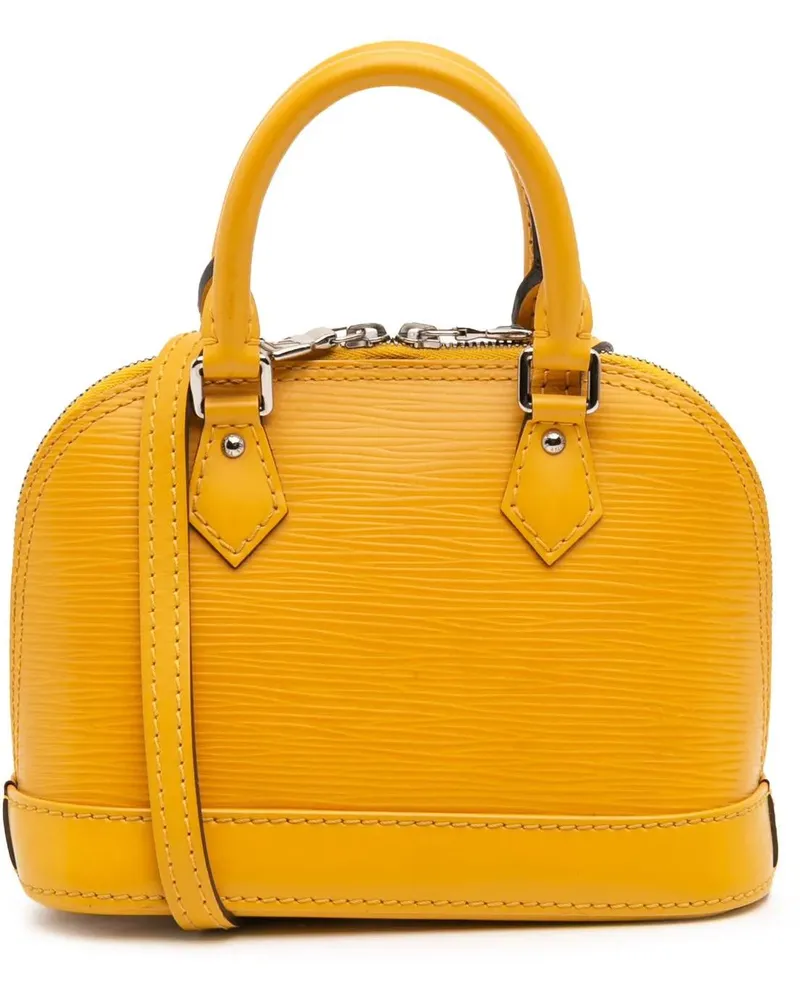 Louis Vuitton Hobo Bags Epi Nano Alma gelb Gelb