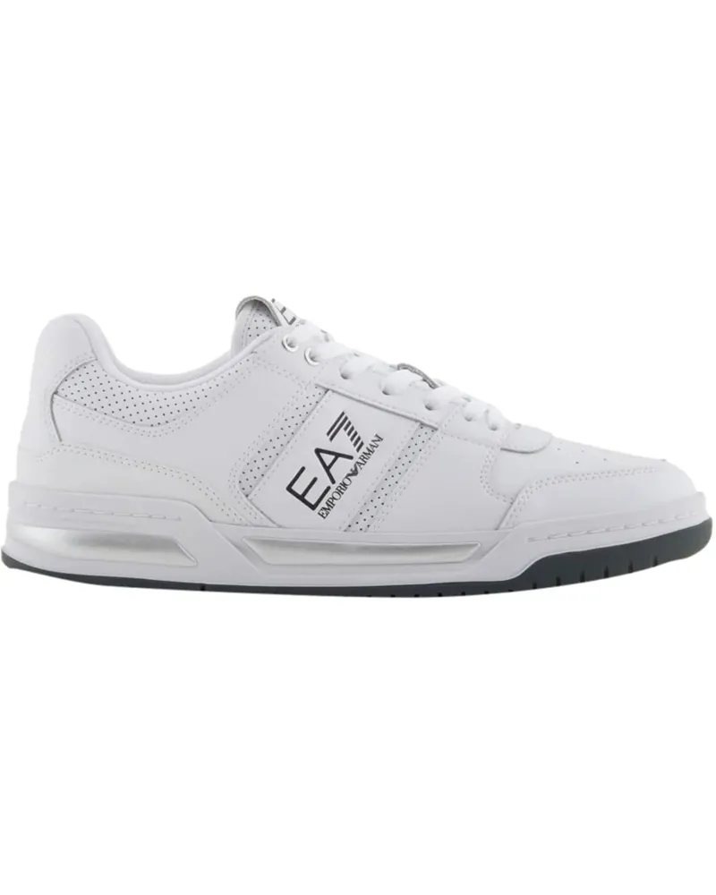 EA7 Low-Top Sneaker Sneakers White weiß Weiß