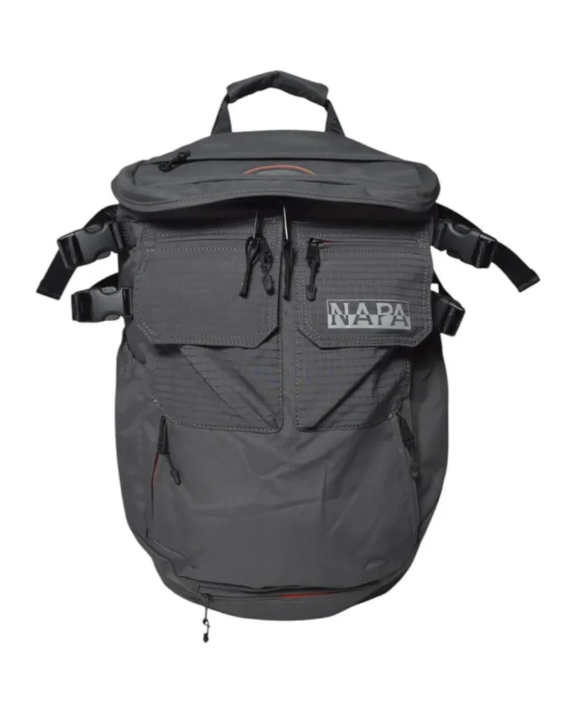 Napapijri Rucksäcke  Tusco Nylon Backpack - Dark Grey grau Grau