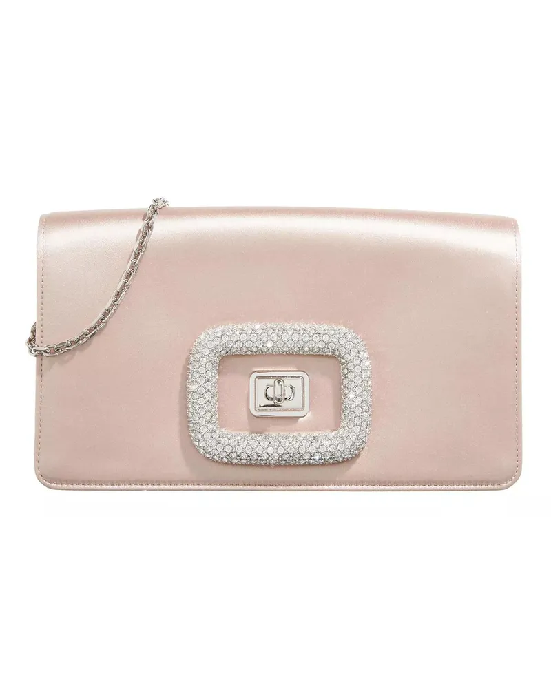 Roger Vivier Crossbody Bags Viv Choc Jewel Mini Bag Beige