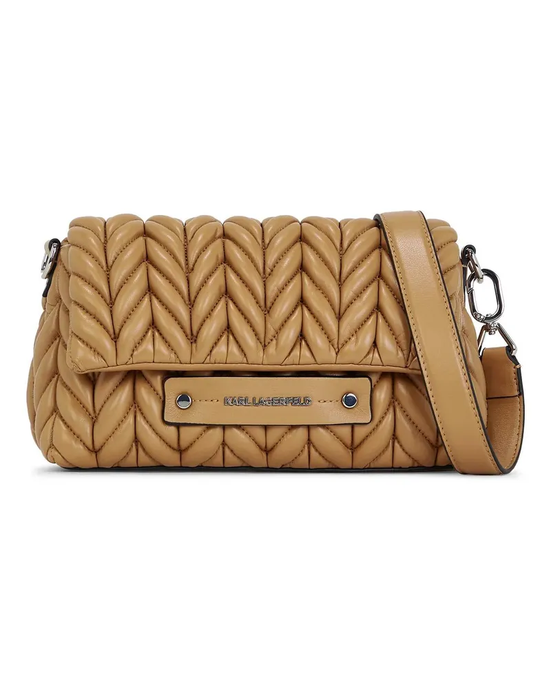 Karl Lagerfeld Crossbody Bags K/WEAVE UMHÄNGETASCHE braun Braun