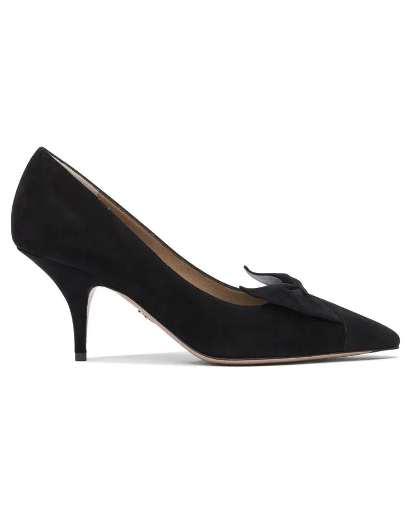 Ferragamo Hohe Schuhe Pointed Toe Heeled Shoes schwarz Schwarz