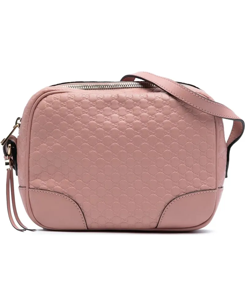 Gucci Hobo Bags Microssima Bree Crossbody rosa Gold
