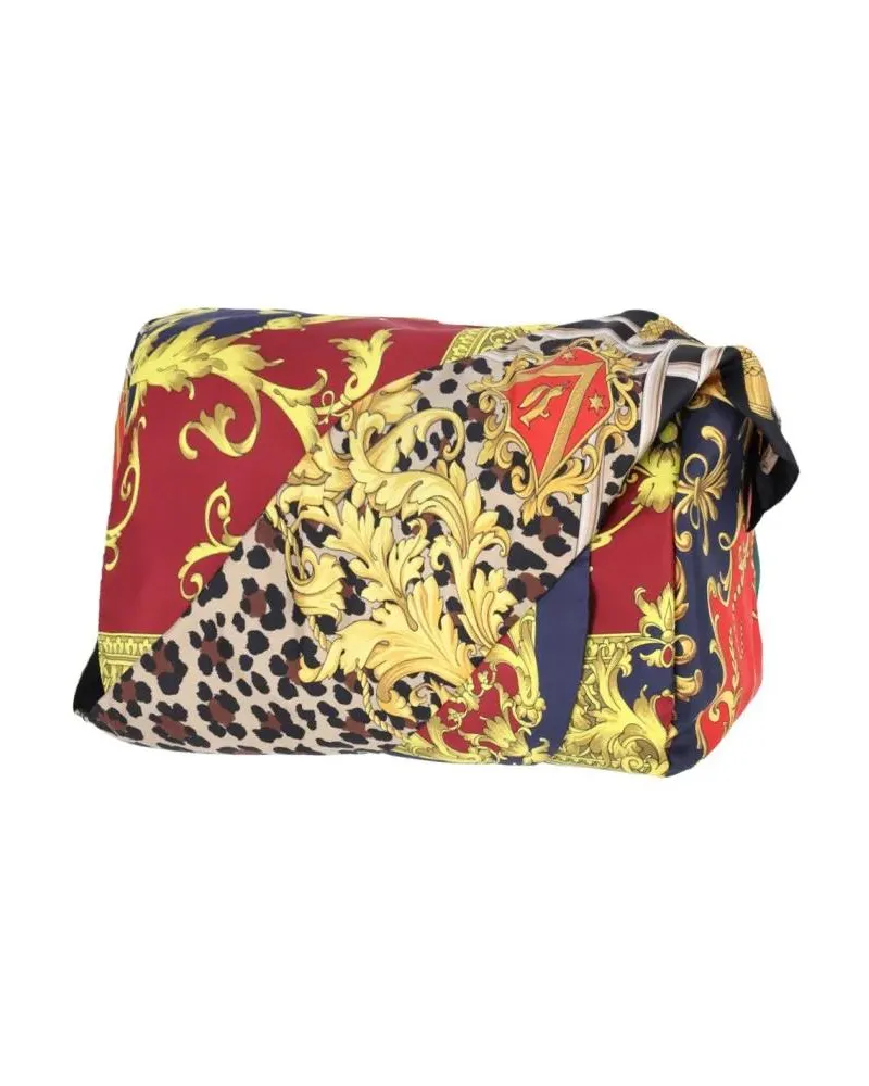 Junya Watanabe Hobo Bags Printed Silk Shoulder Bag – Multicolor bunt Bunt