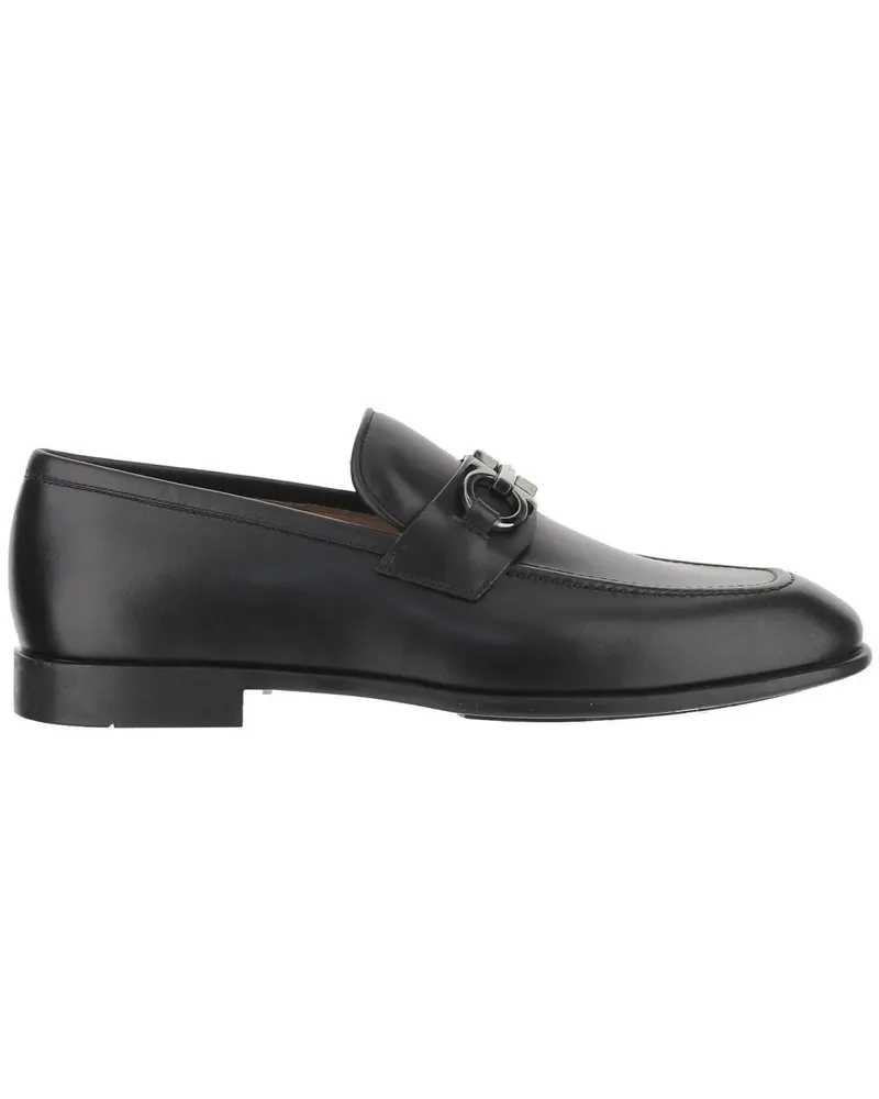 Ferragamo Loafer Ganicini Leather Loafers schwarz Schwarz