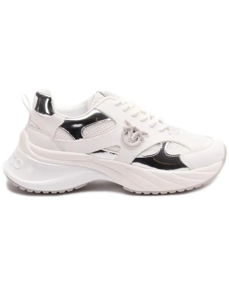 Pinko Low-Top Sneaker Ariel 15 silberfarben 