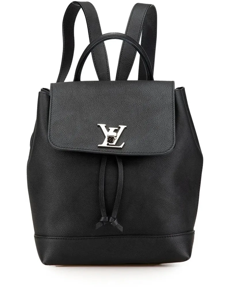 Louis Vuitton Rucksäcke Taurillon Lockme Backpack schwarz Schwarz