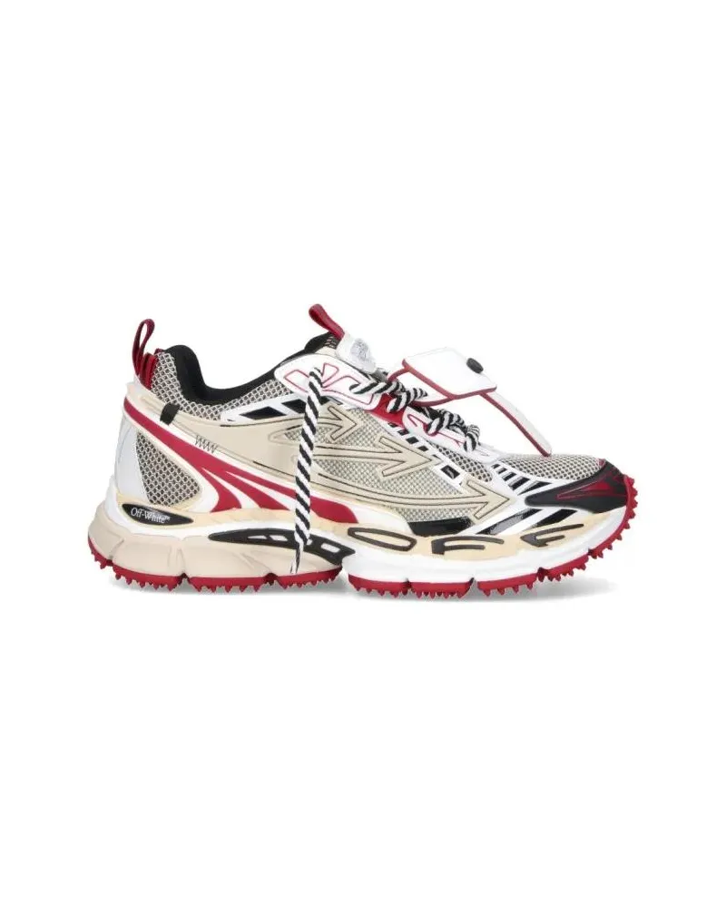 OFF-WHITE Low-Top Sneaker Dynamic Multicolor Sneakers With Textured Outsole bunt Bunt