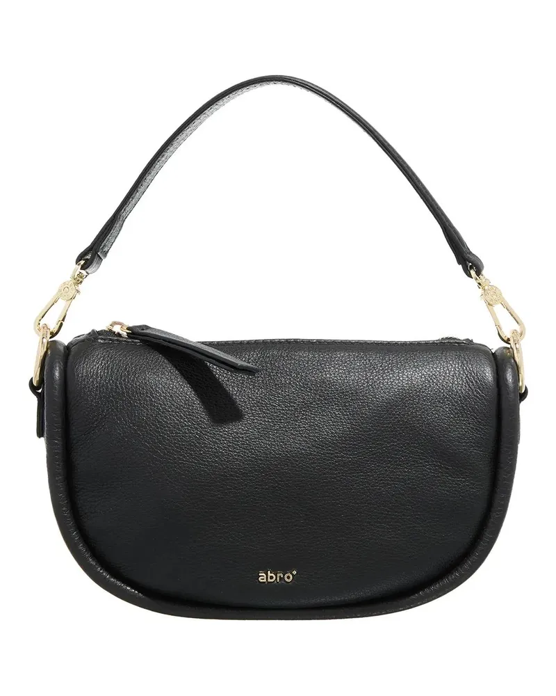 Abro Hobo Bags Umhängetasche Willow/ Black/Gold schwarz Schwarz