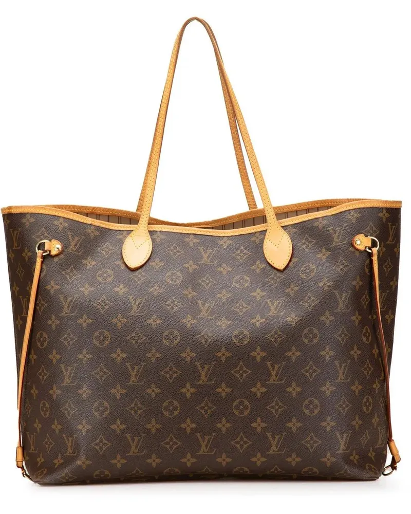 Louis Vuitton Shopper Monogram Neverfull GM braun Braun