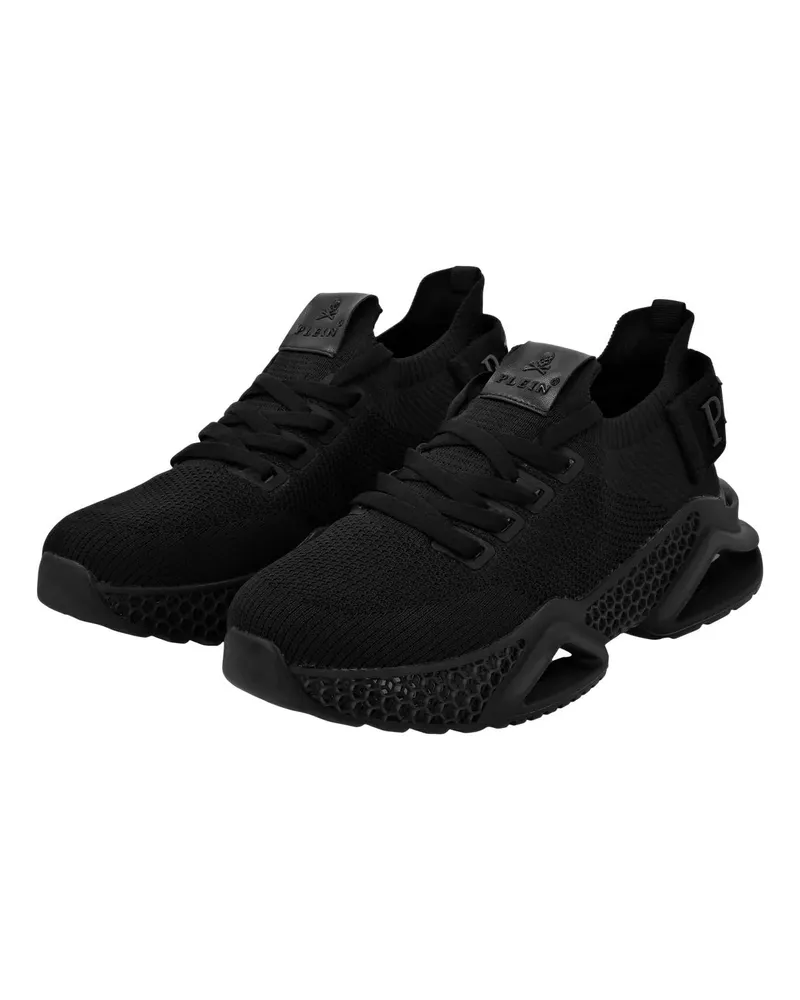 Philipp Plein Low-Top Sneaker Runner Sneaker Iconic Plein schwarz Schwarz