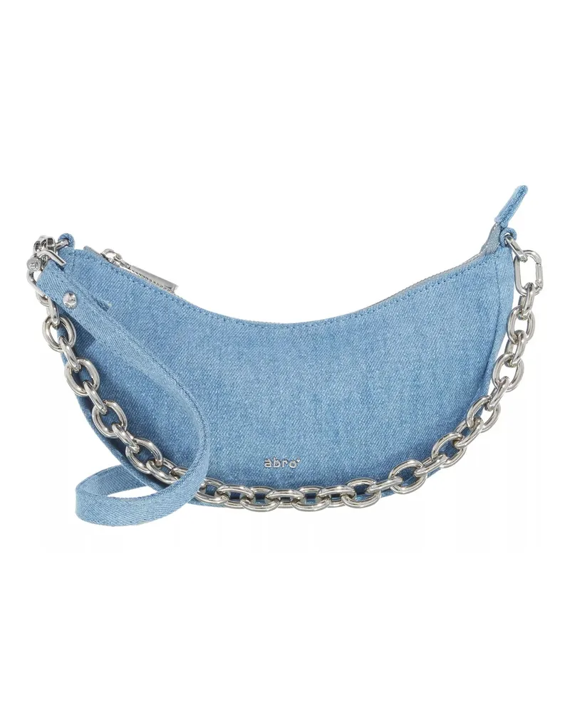 Abro Hobo Bags Schultertasche Moon blau Blau