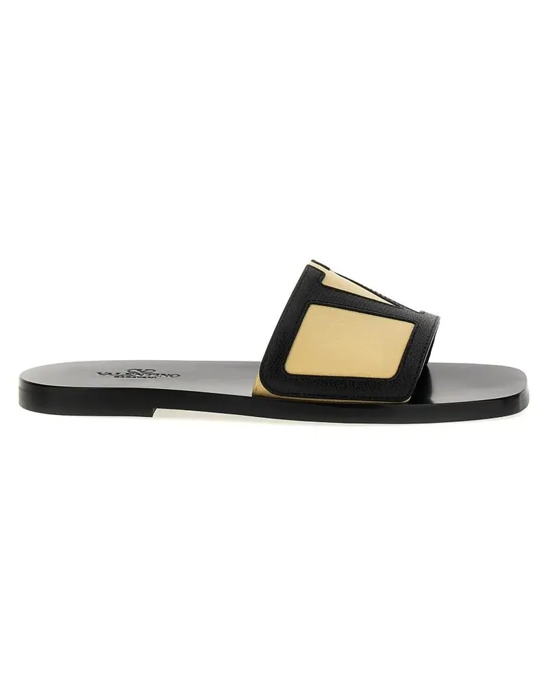 Valentino Garavani Loafer 'Viva Superstar' Slides schwarz Schwarz