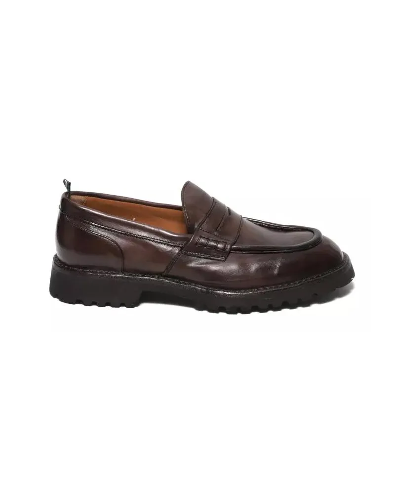 Green George Loafer Soft Brown Vegetable Tanned Leather Moccasin braun Braun