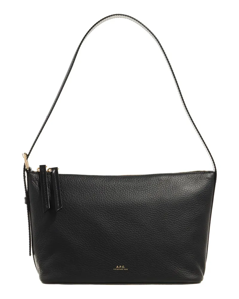 A.P.C. Hobo Bags Sac Vera Shoulder schwarz Schwarz