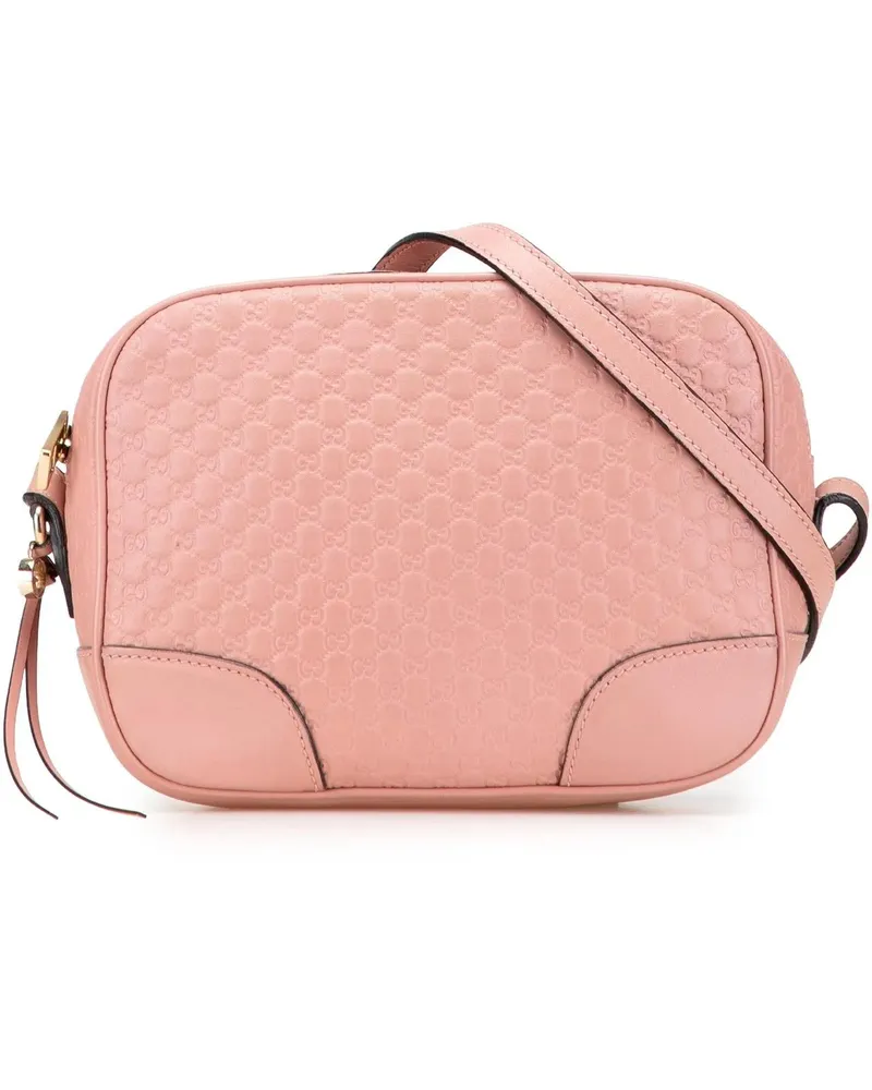 Gucci Hobo Bags Microssima Bree Crossbody rosa Gold