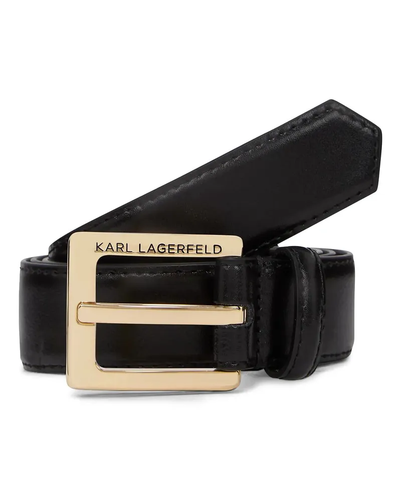 Karl Lagerfeld Gürtel K/ESSENTIAL GÜRTEL schwarz Schwarz