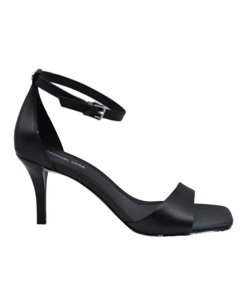 Michael Kors Sandalen Low Profile Laced Shoes With Ankle Strap schwarz Schwarz