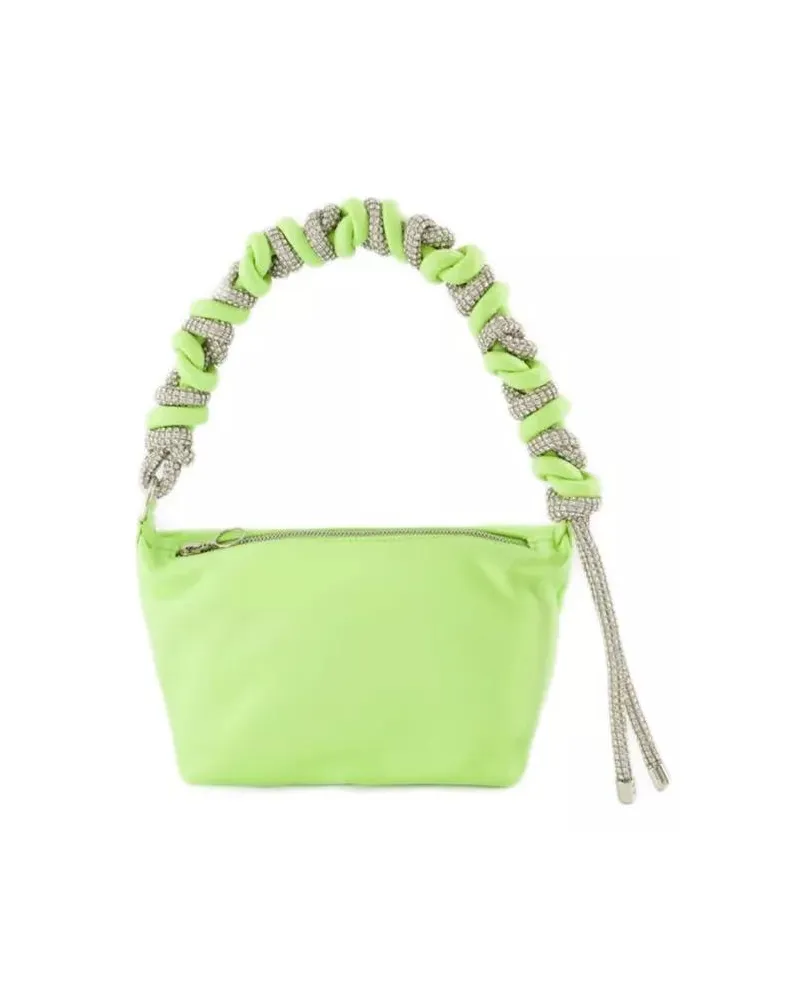 KARA Hobo Bags Phone Cord Hobo Bag  - Yellow - Leather grün Grün