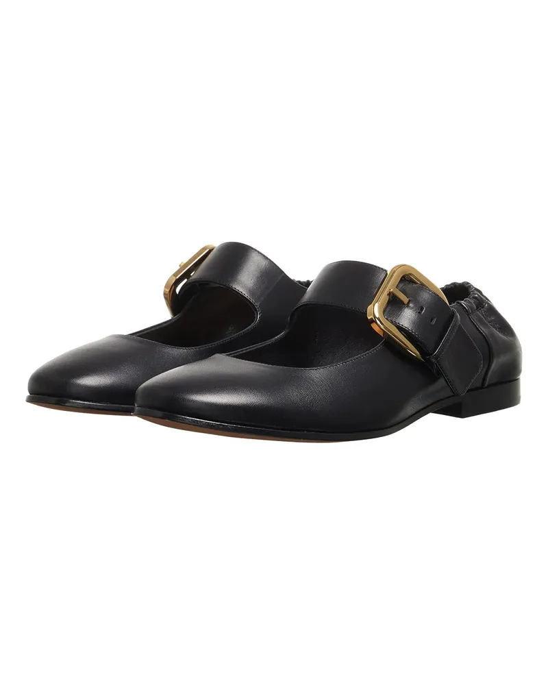 Bottega Veneta Loafer Mary Jane Astaire Ballerinas schwarz Schwarz