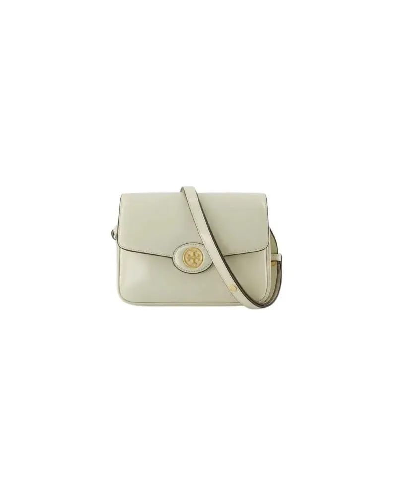 Tory Burch Crossbody Bags Robinson Spazzolato Convertible Shoulder Bag beige Beige